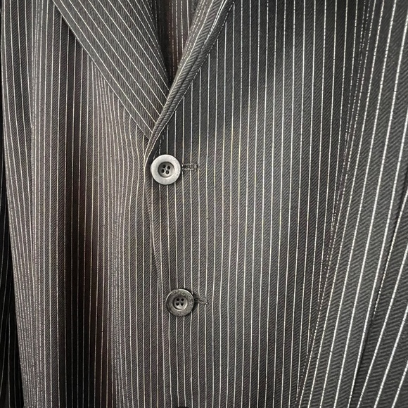 Armani Collezioni Men's Pinstripe Blazer - Picture 4 of 7